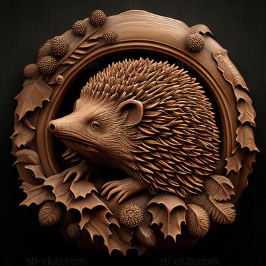 3D model st hedgehog (STL)